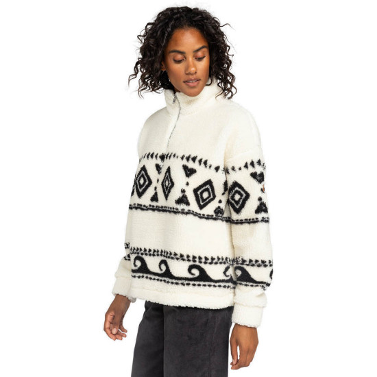 Roxy Γυναικεία fleece μπλούζα Treasure Soul - Half Zip Polar Pullover